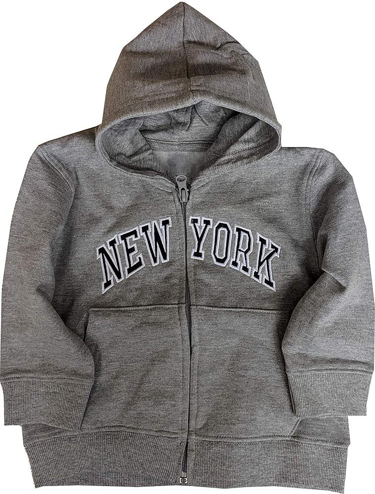 Amazon.com: New York City Infant Baby Zippered Hoodie